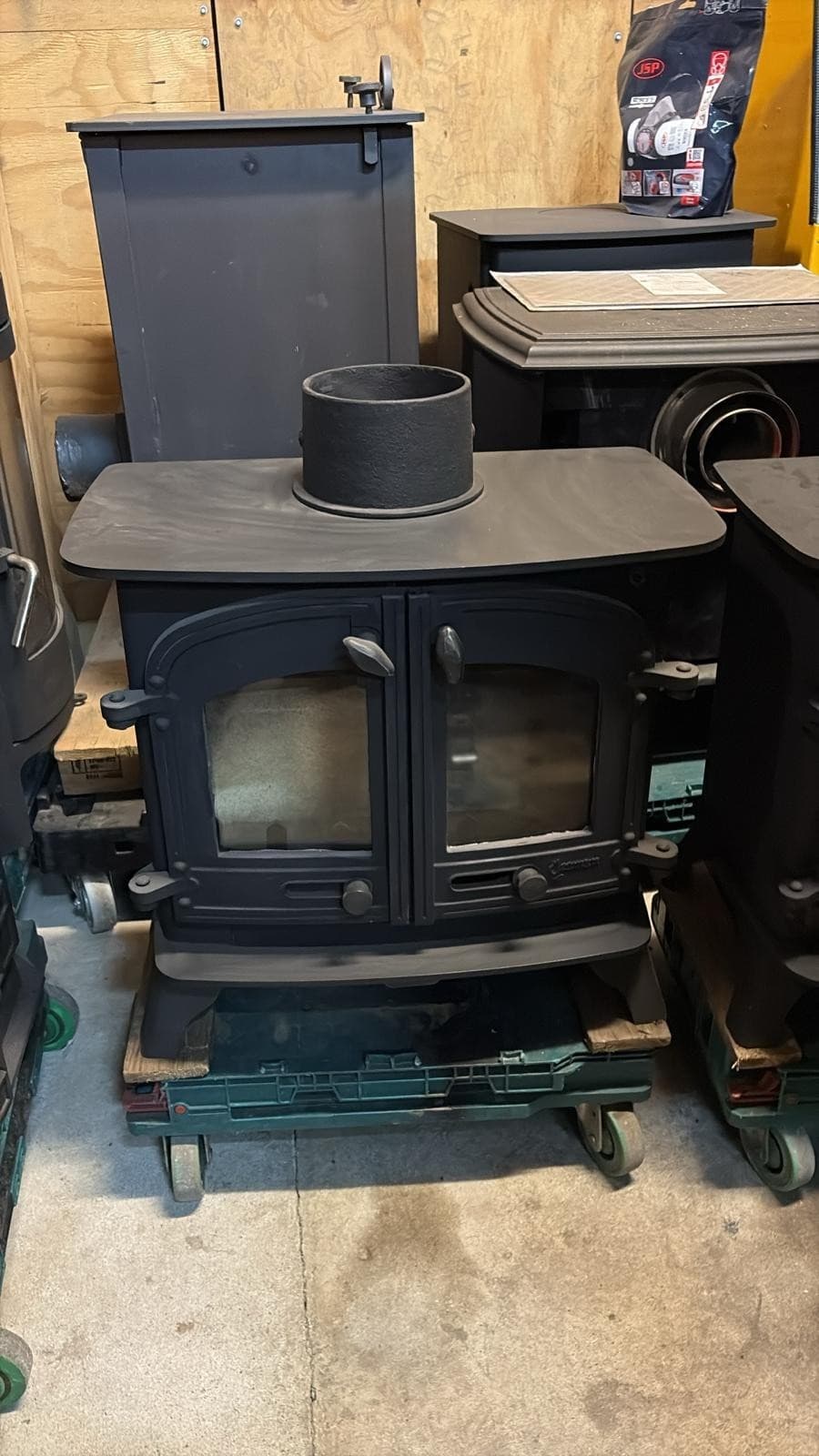 Yeoman Devon 9Kw Wood Stove, woodburner (log,wood+burner), DEFRA 1 door🚚 🚚 2
