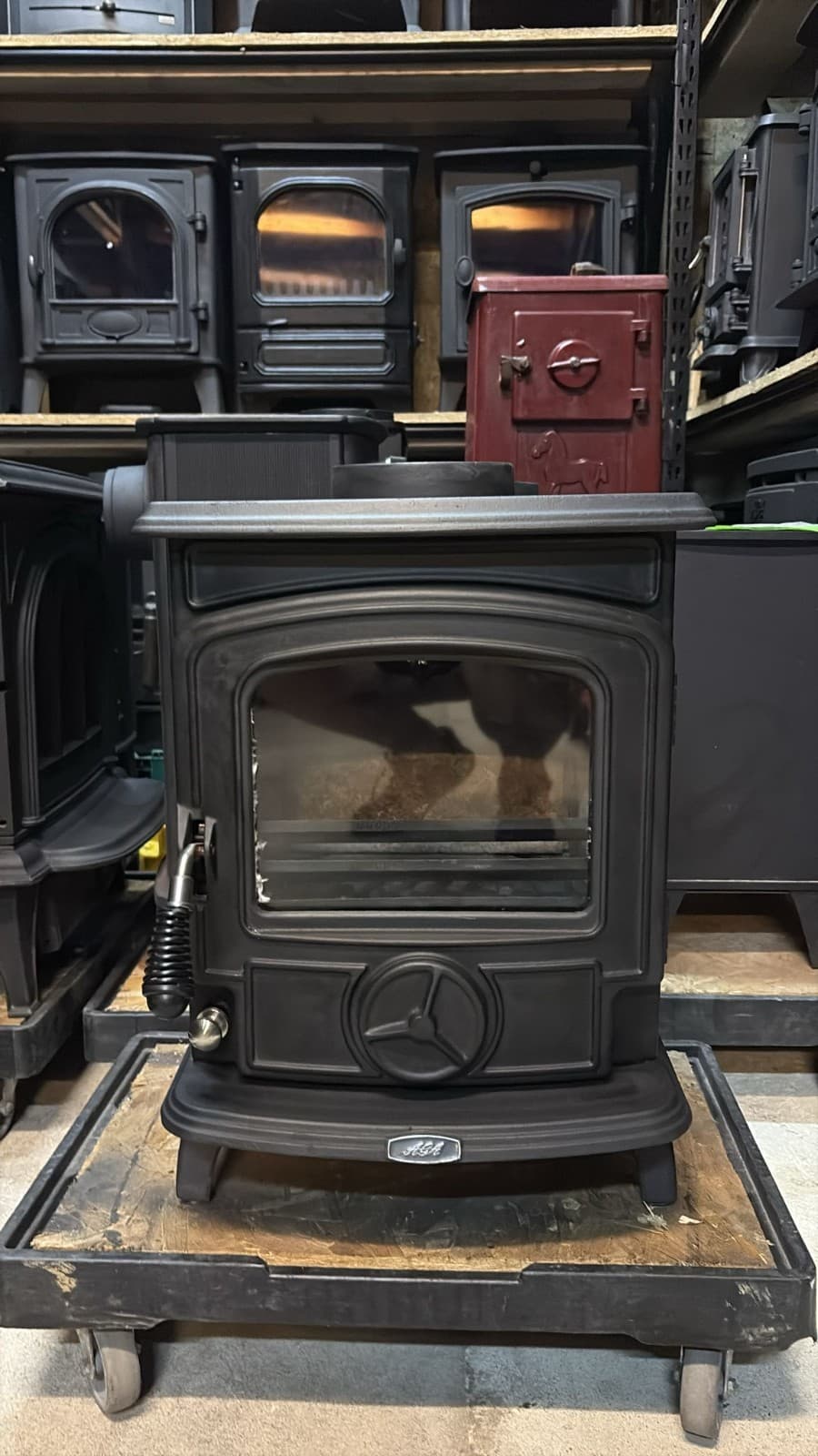 AGA Stanley Waterford 5KW STOVE COAL, MULTIFUEL, (log,wood+burner), DELIVERY ๐