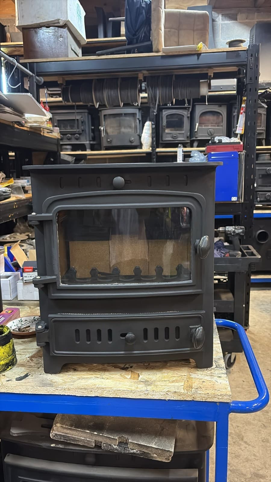 Villager Chelsea Solo Stove, 5kW, Multi-Fuel (log,wood+burner), DEFRA ๐๐ โ view 5