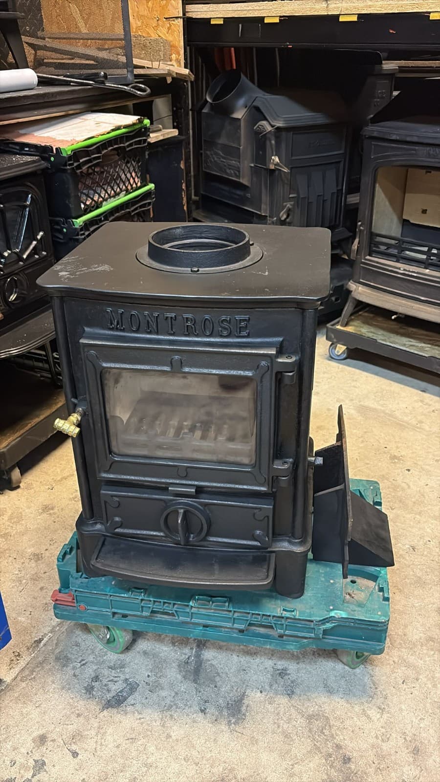 Esse Montrose, MK1 Stove, 5kw MULTIFUEL, (log,wood+burner), ๐๐ 4