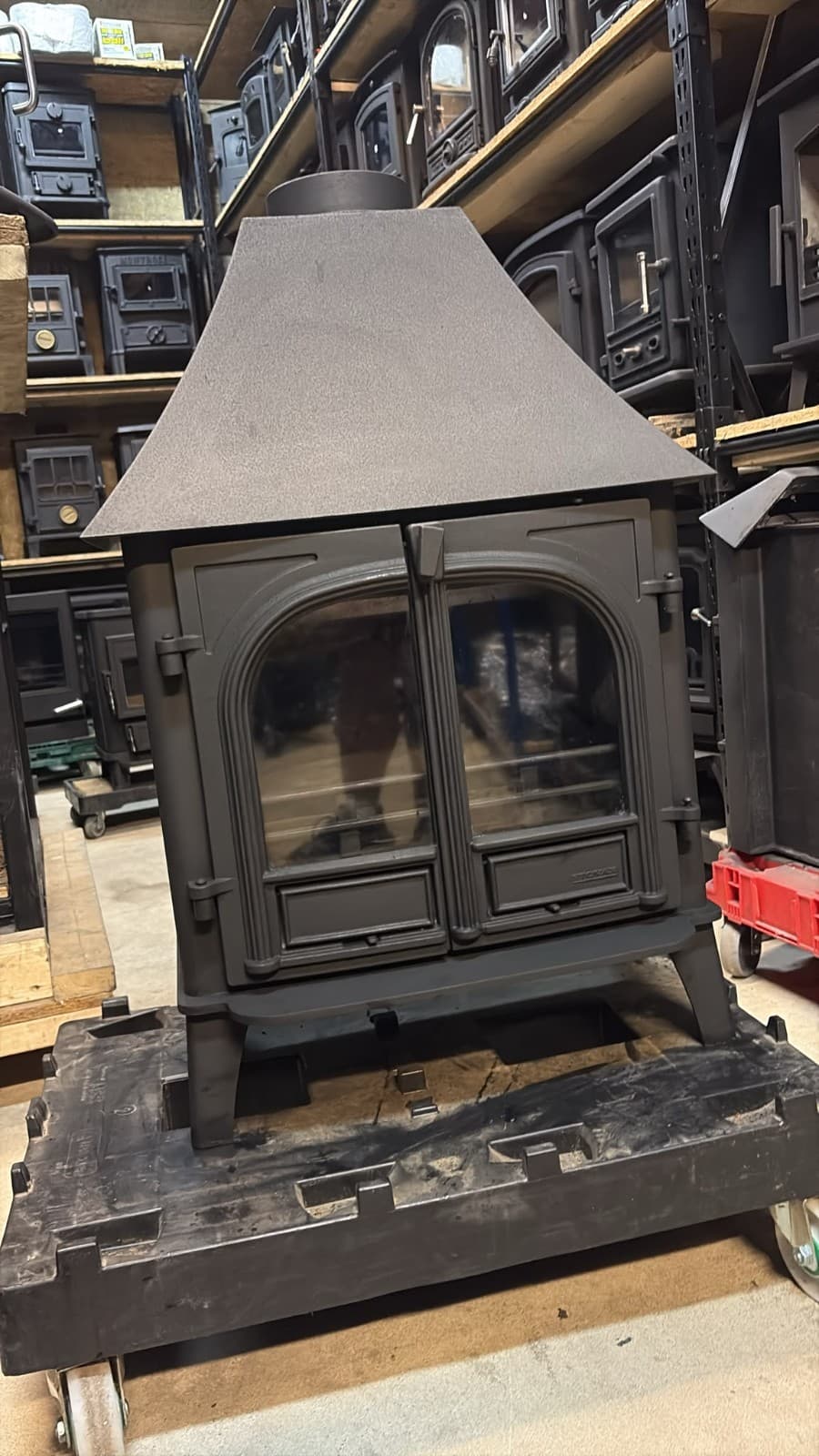 Stovax Stockton 8, 8kW, Multifuel, STOVE, (log,wood+burner), DEFRA, 🚚🚚 🚚 — view 3