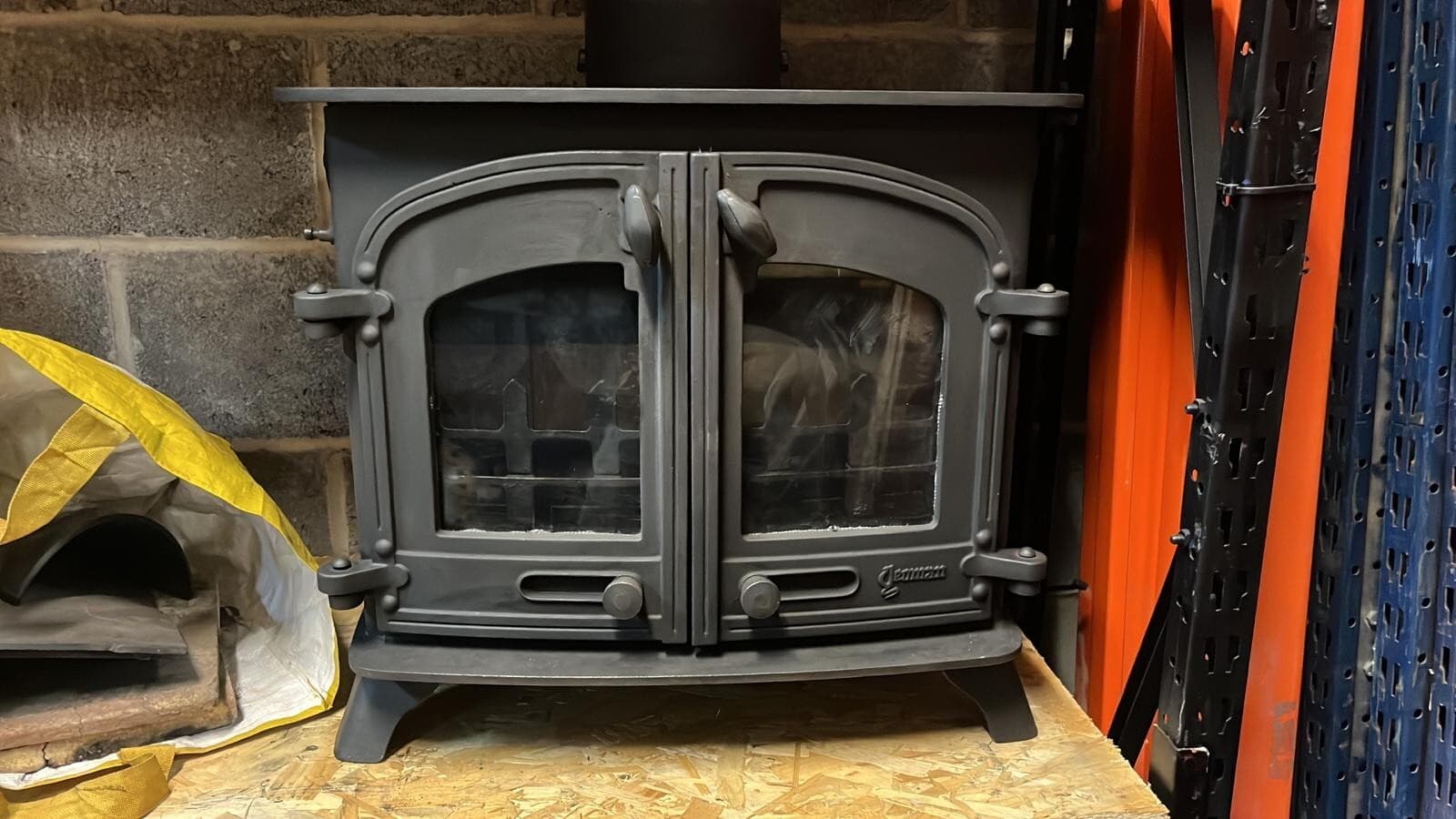 Yeoman Devon Stove 9Kw, FLAT TOP STOVE, Multifuel, (log,wood+burner), ๐๐ ๐