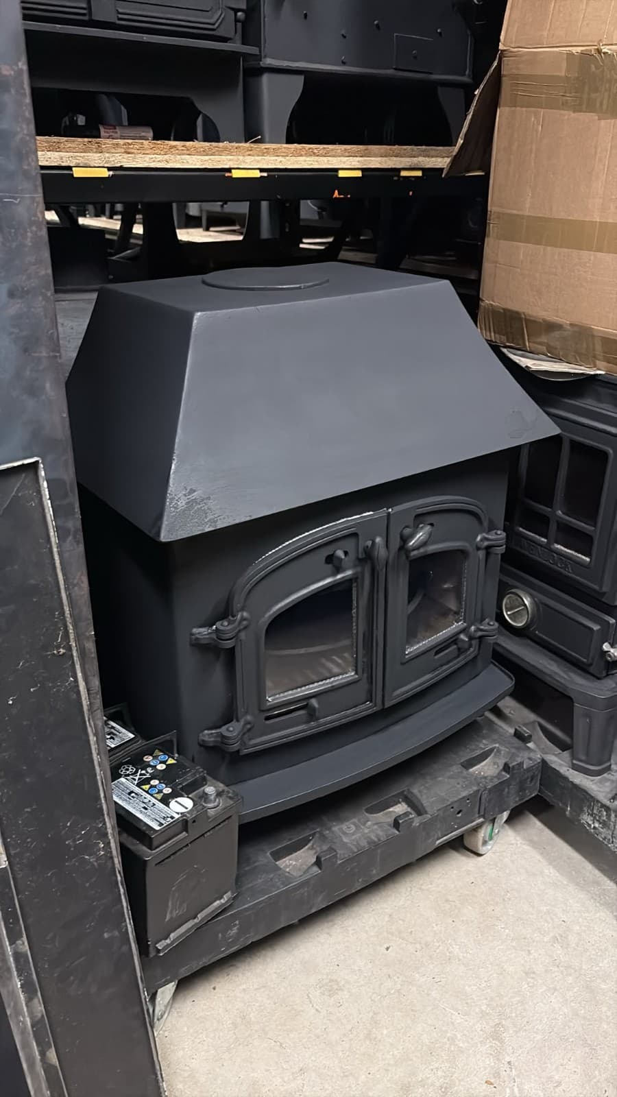 Villager A RANGE Stove, 16kW, MULTIFUEL, COAL (log,wood+burner), ๐๐๐๐ โ view 2