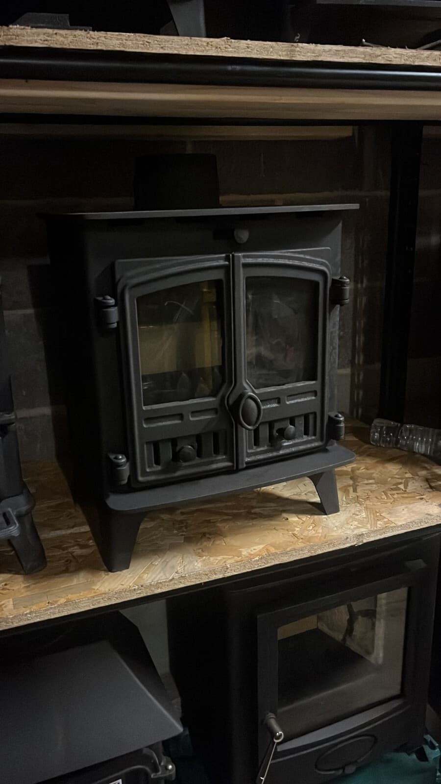 Hunter Herald 4 5kw Stove, MULTIFUEL, (log,wood+burner), DEFRA, eco stoveπππ 2