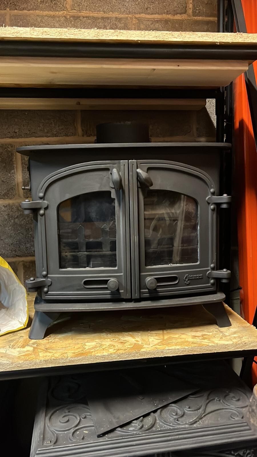 Yeoman Devon Stove 9Kw, FLAT TOP STOVE, Multifuel, (log,wood+burner), ๐๐ ๐ 3