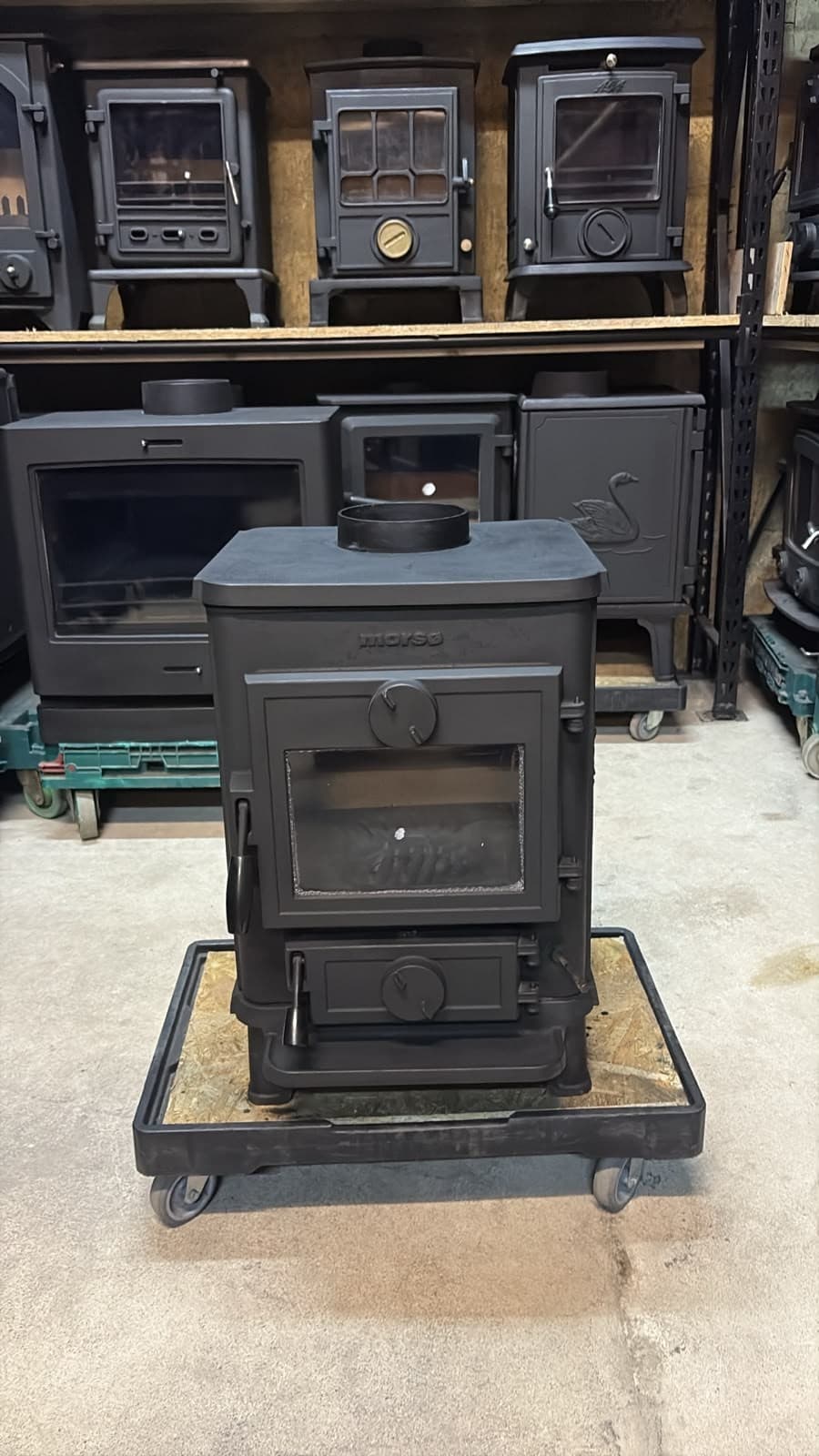 Morso Squirrel 1410 Stove, 5kW, MULTIFUEL, (log,wood+burner), DELIVERY🚚🚚 — view 2