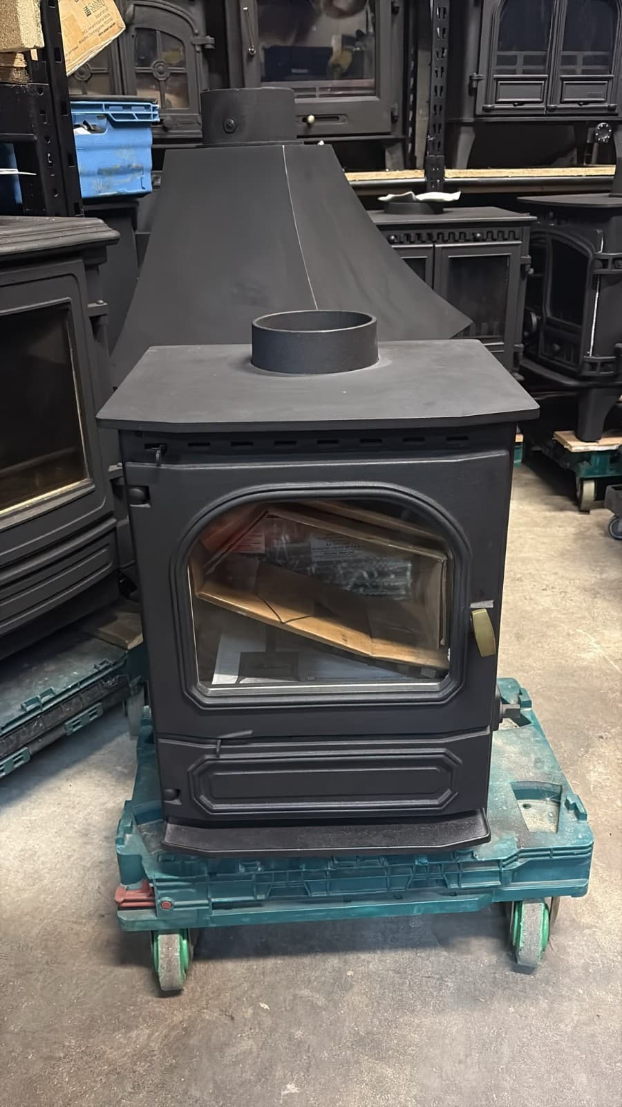 Dunsley Highlander 5 Stove 5kw, BOILER, MULTIFUEL, (log,wood+burner), DEFRA, ๐ โ view 5
