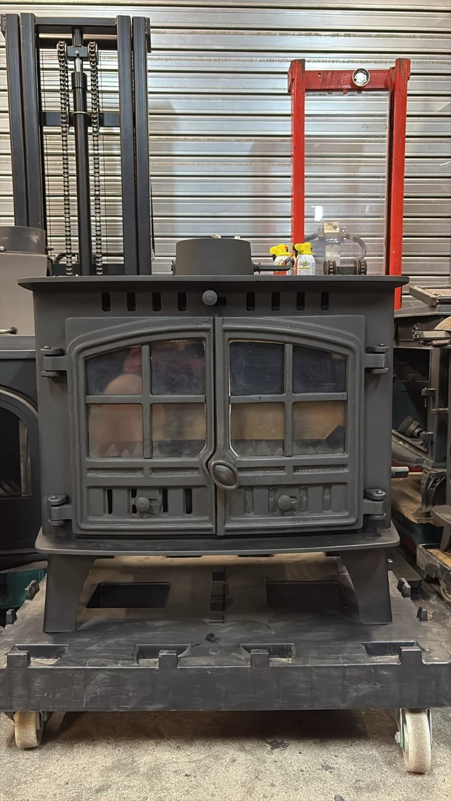hunter herald 14 Stove, 14KW, MULTIFUEL, (log,wood+burner)🚚🚚V DELIVERY V — view 3