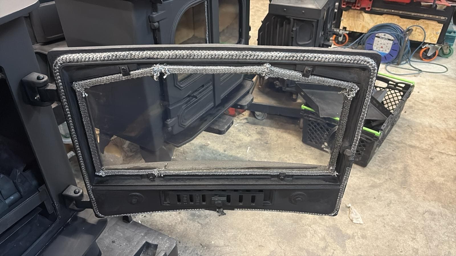 Hunter Herald 14 BOILER Stove, 14KW, MULTIFUEL, (log,wood+burner) BOILER 🚚🚚 — view 4