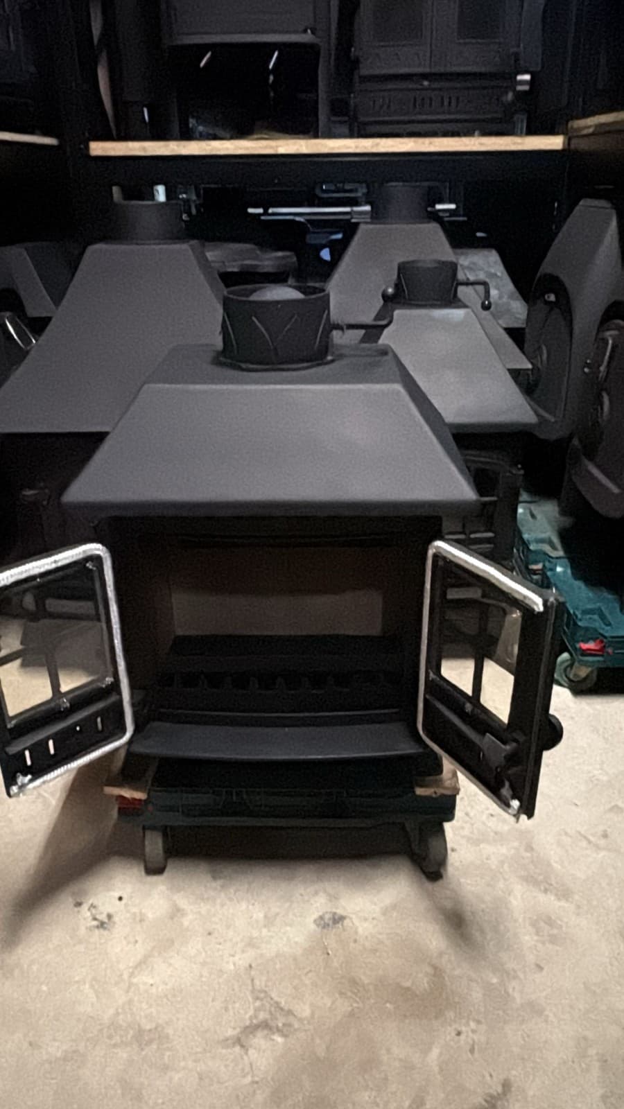 Hunter Herald 6 Stove 6kw, MULTIFUEL, (log,wood+burner), ๐๐๐ 5