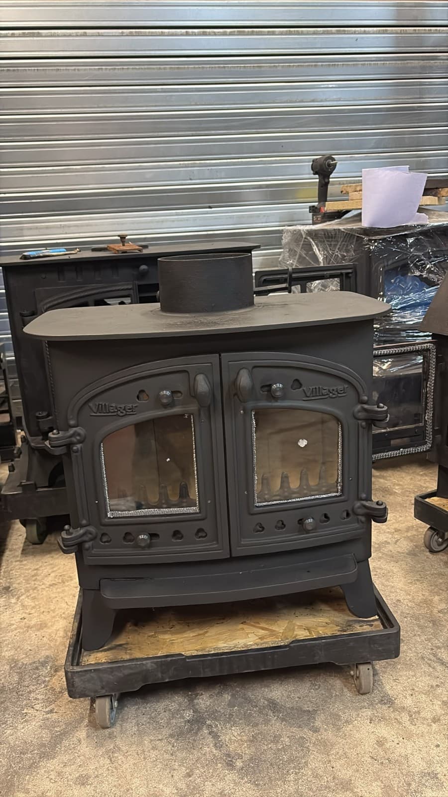 Villager Flatmate Stove, 7kW, WOOD BURNING STOVE (log,wood+burner), 🚚🚚🚚