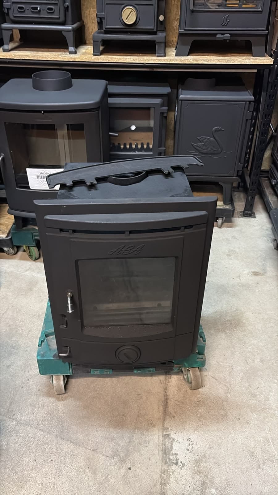 AGA INSET STOVE ,5kW, MULTIFUEL, (log,wood+burner)๐๐ DELIVERY AVAILABLE โ view 4