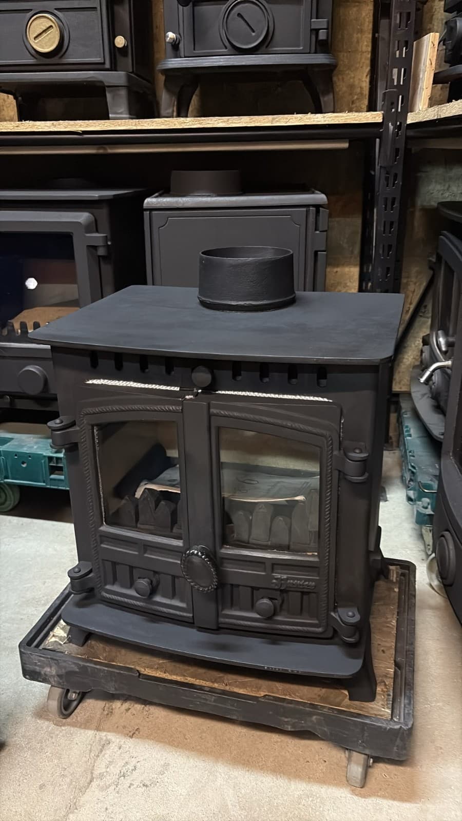Hunter Herald 4 5kw Stove, MULTIFUEL, (log,wood+burner), DEFRA, eco stoveπππ β view 4