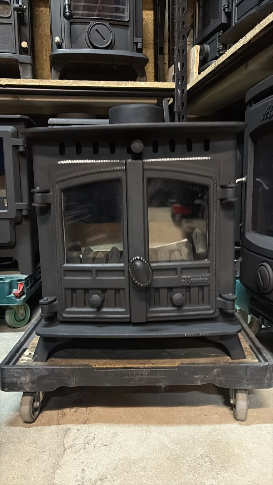 Hunter Herald 4 5kw Stove, MULTIFUEL, (log,wood+burner), DEFRA, eco stoveπππ β view 5