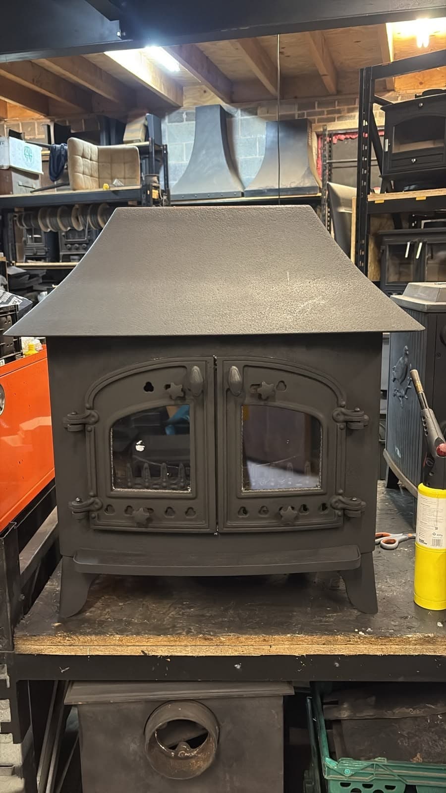 Villager A RANGE Stove, 16kW, MULTIFUEL, COAL (log,wood+burner), 🚚🚚🚚🚚 — view 4