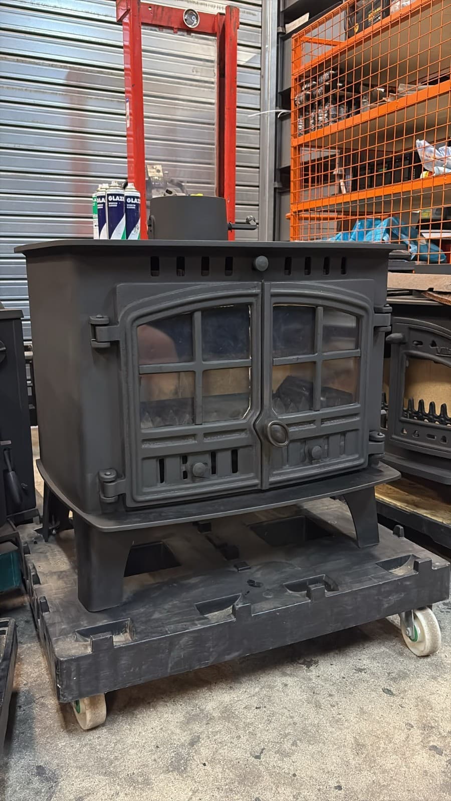 hunter herald 14 Stove, 14KW, MULTIFUEL, (log,wood+burner)🚚🚚V DELIVERY V