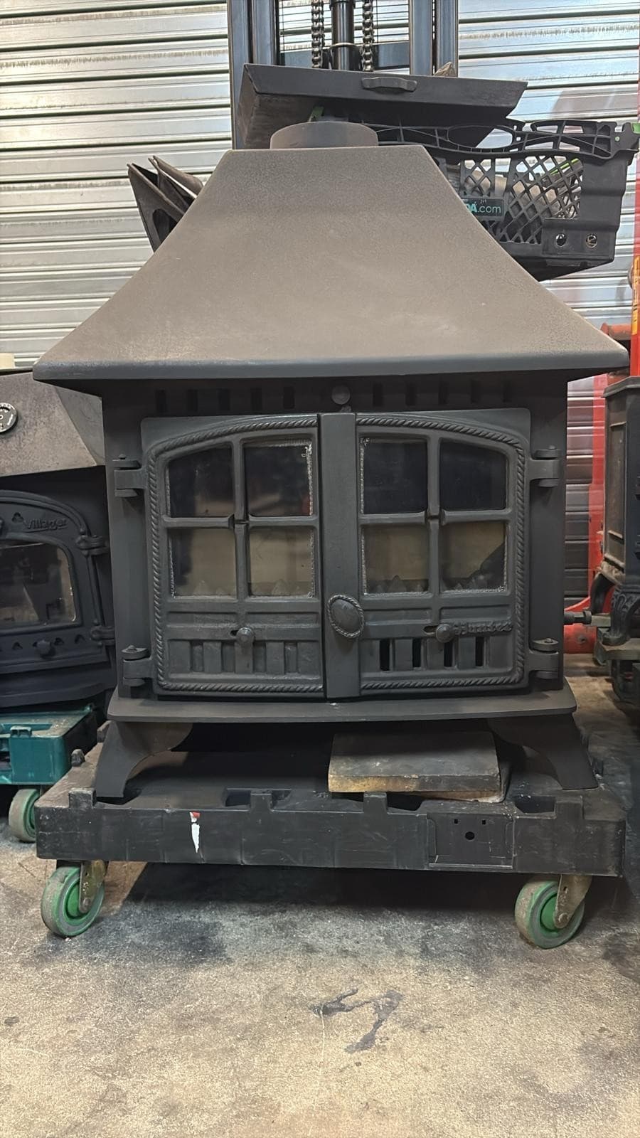 hunter herald 14 Stove, 14KW, MULTIFUEL, (log,wood+burner)🚚🚚 — view 4