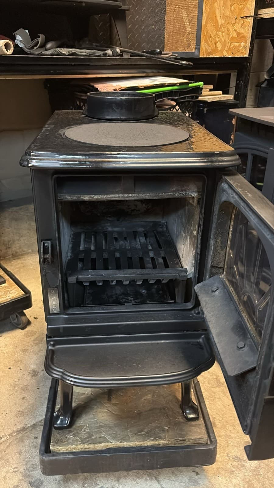 AGA FALCON Stove, 7.5kW, MULTIFUEL, (log,wood+burner)๐๐ vintage art deco style 5