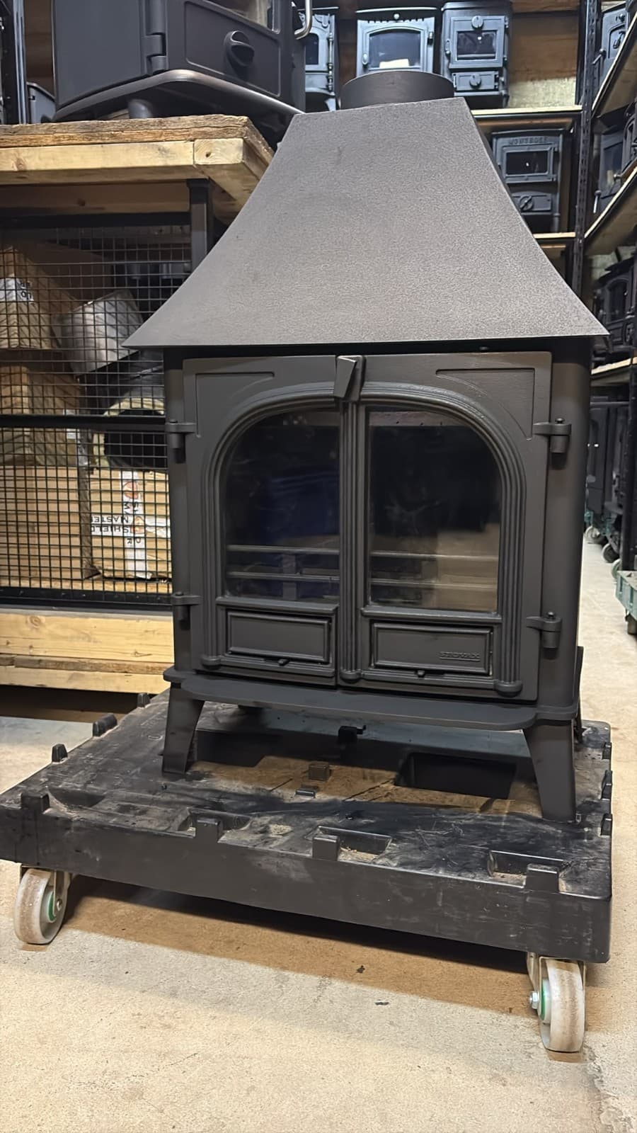 Stovax Stockton 8, 8kW, Multifuel, STOVE, (log,wood+burner), DEFRA, 🚚🚚 🚚 — view 4