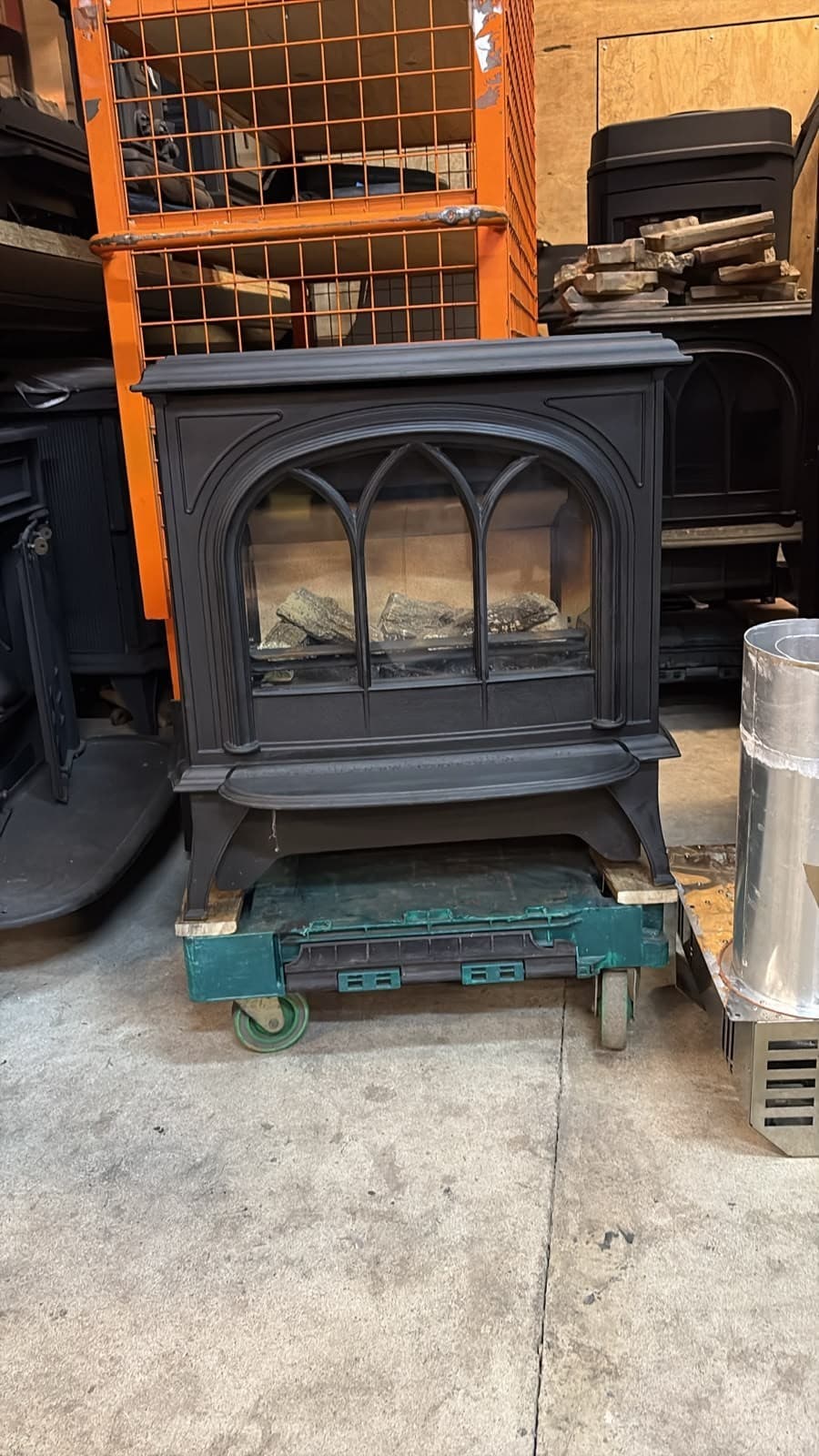 STOVAX Huntington GAZCO Log Effect Stove With BALANCED FluE — view 4
