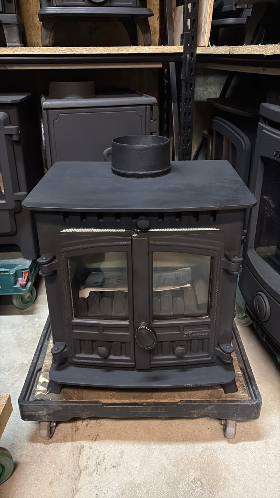 Hunter Herald 4 5kw Stove, MULTIFUEL, (log,wood+burner), DEFRA, eco stoveπππ