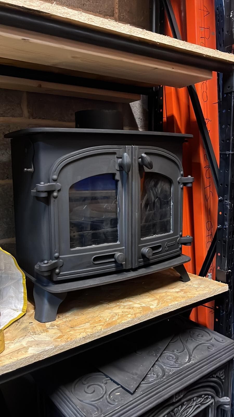 Yeoman Devon Stove 9Kw, FLAT TOP STOVE, Multifuel, (log,wood+burner), ๐๐ ๐ 2