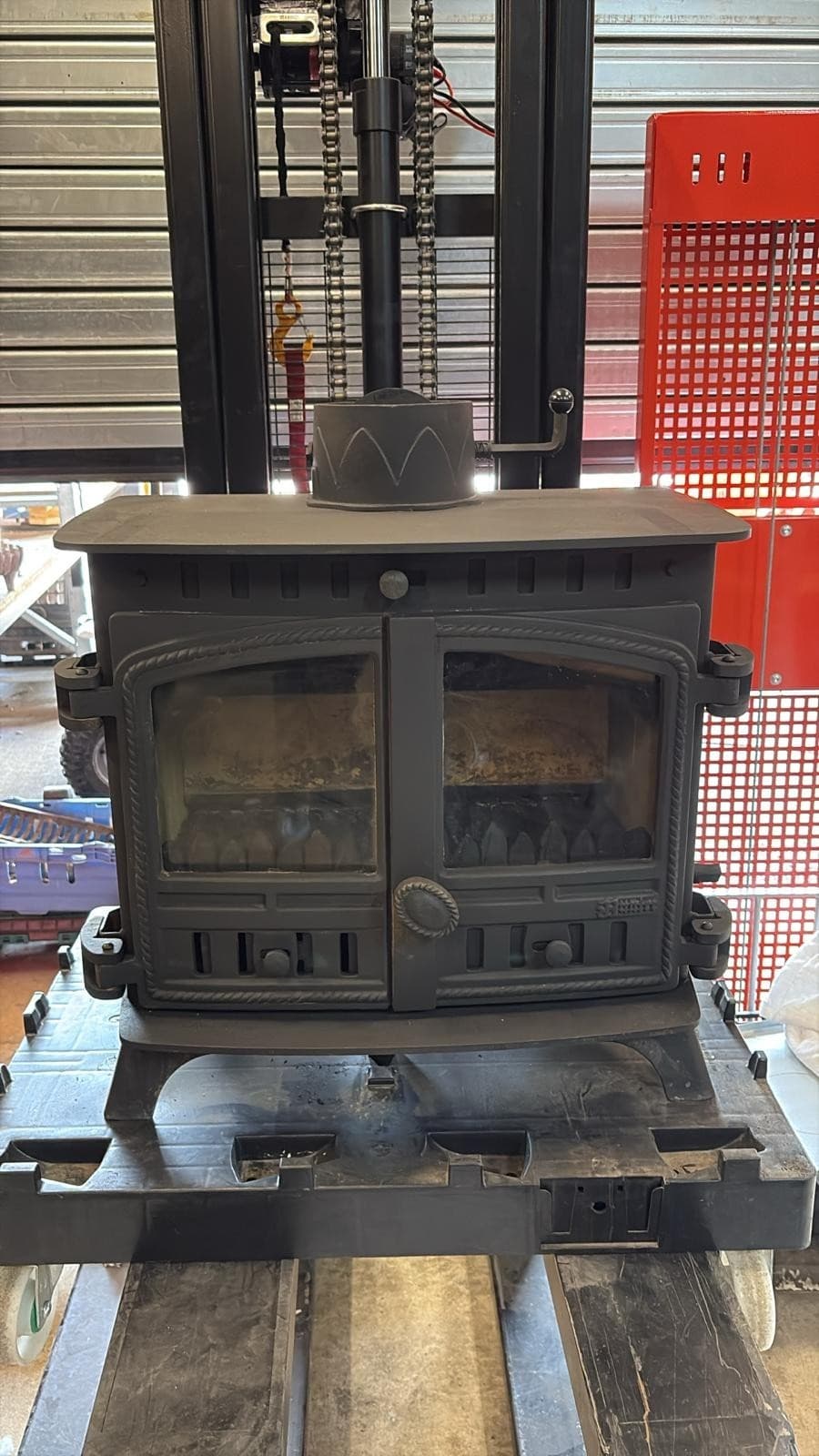 Hunter Herald 8 Stove Mk2 8kw, MULTIFUEL, (log,wood+burner), DEFRA, 🚚🚚 — view 5