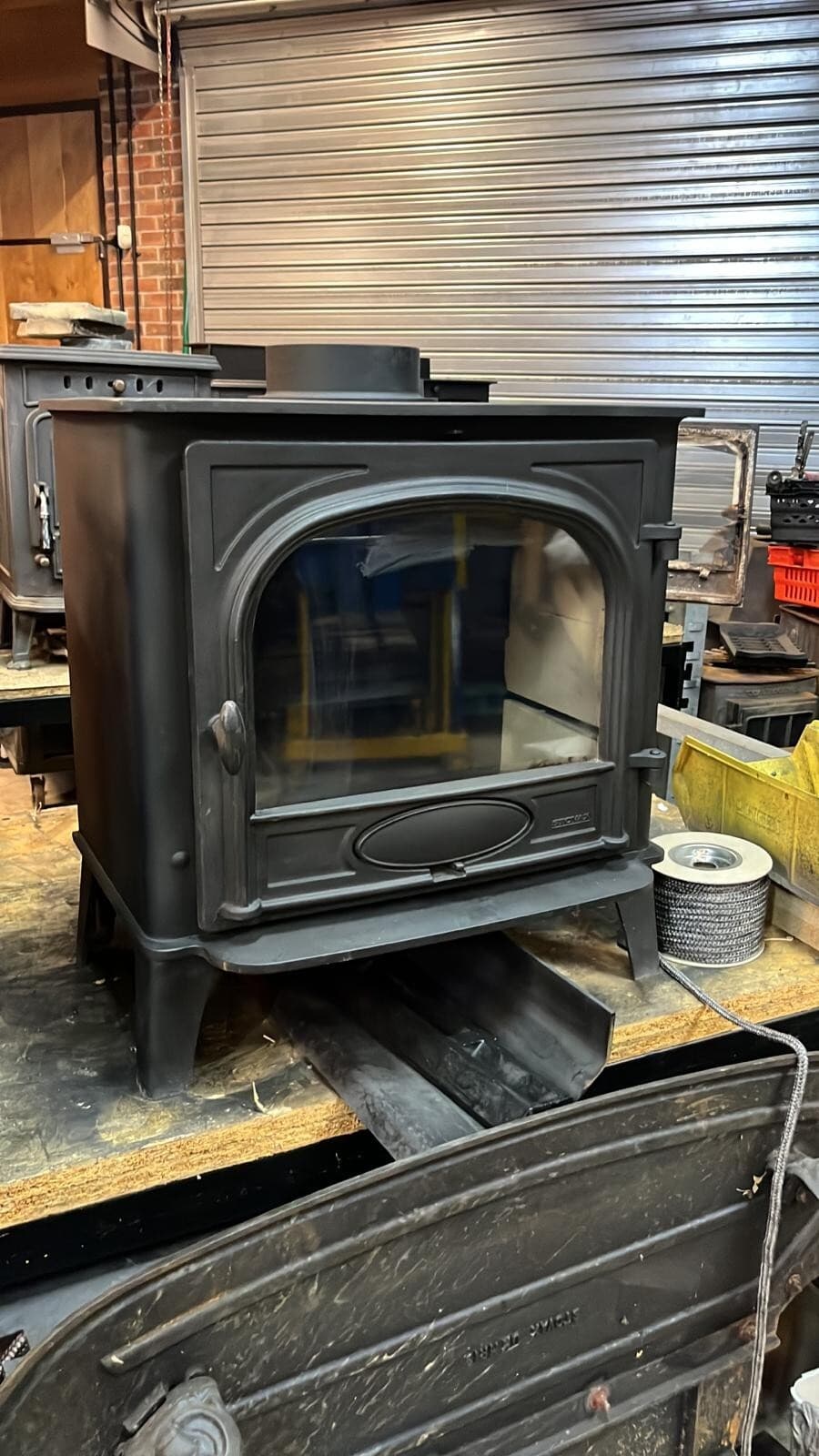 Stovax Stockton 8, 8kW, WOODBURNER, STOVE, (log,wood+burner), DEFRA, ๐๐ ๐ โ view 3