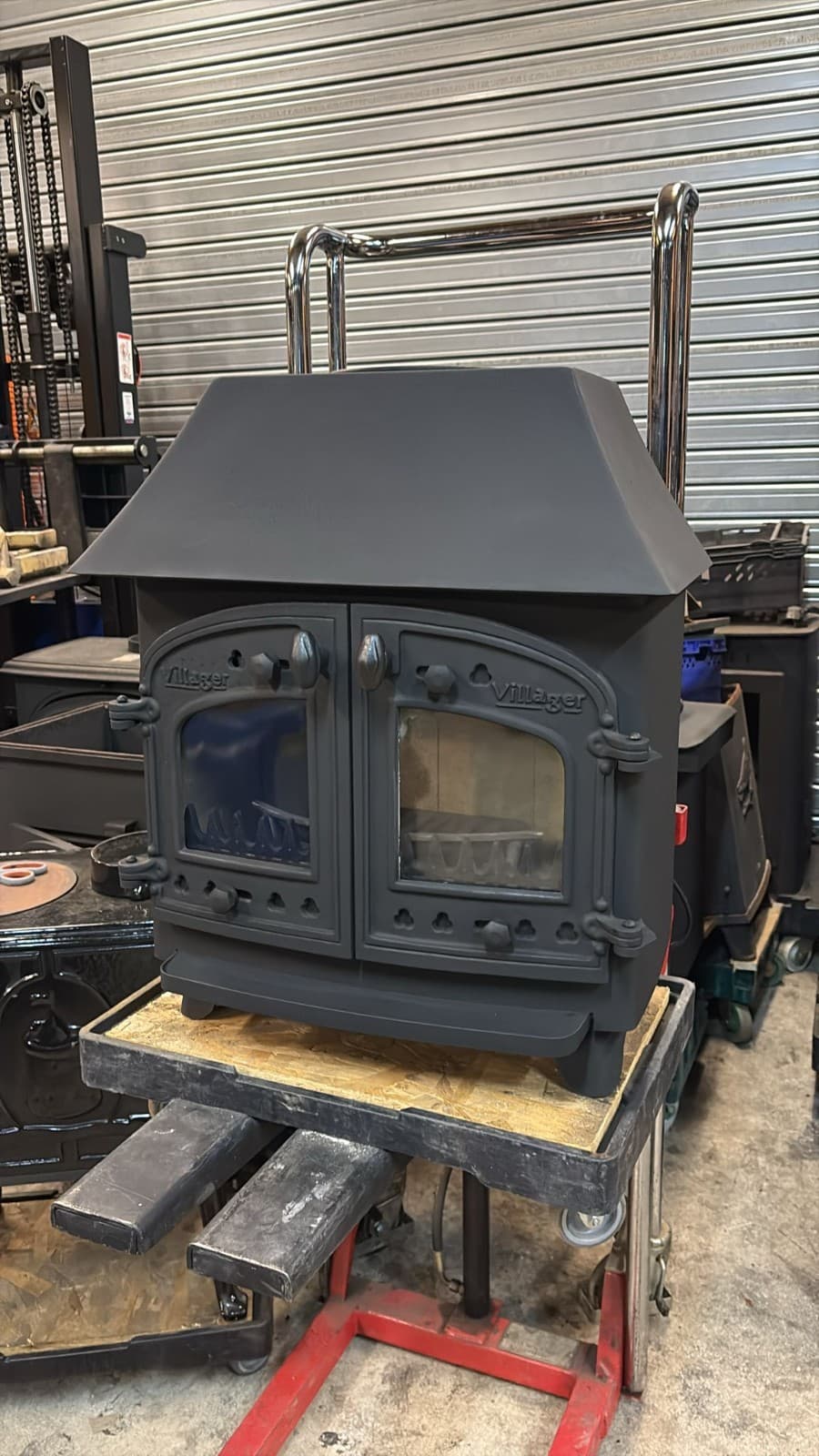 Villager B range 7kw, Stove, MULTIFUEL, (log,wood+burner), DEFRA, eco stove๐๐