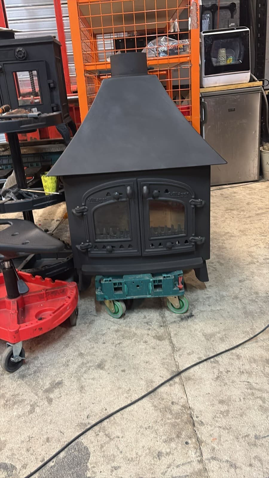 Villager A RANGE Stove, 16kW, MULTIFUEL, COAL (log,wood+burner), ๐๐๐๐ 2