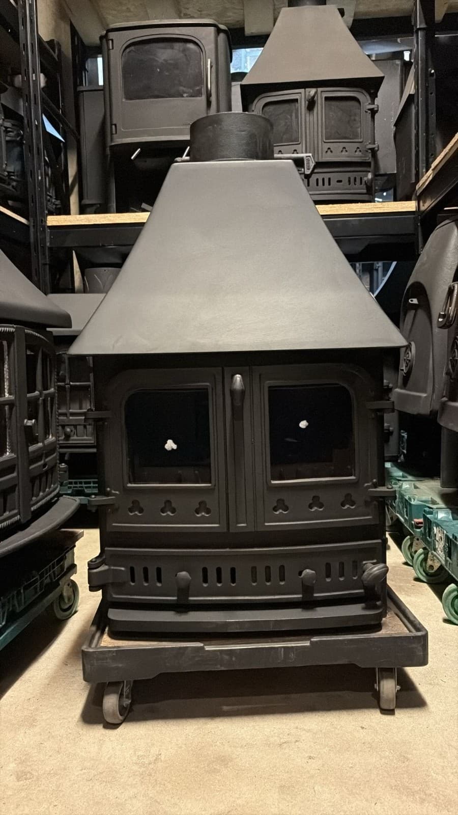 Villager Bayswater Stove, 7kW, MULTIFUEL, (log,wood+burner), 🚚🚚🚚🚚 — view 2