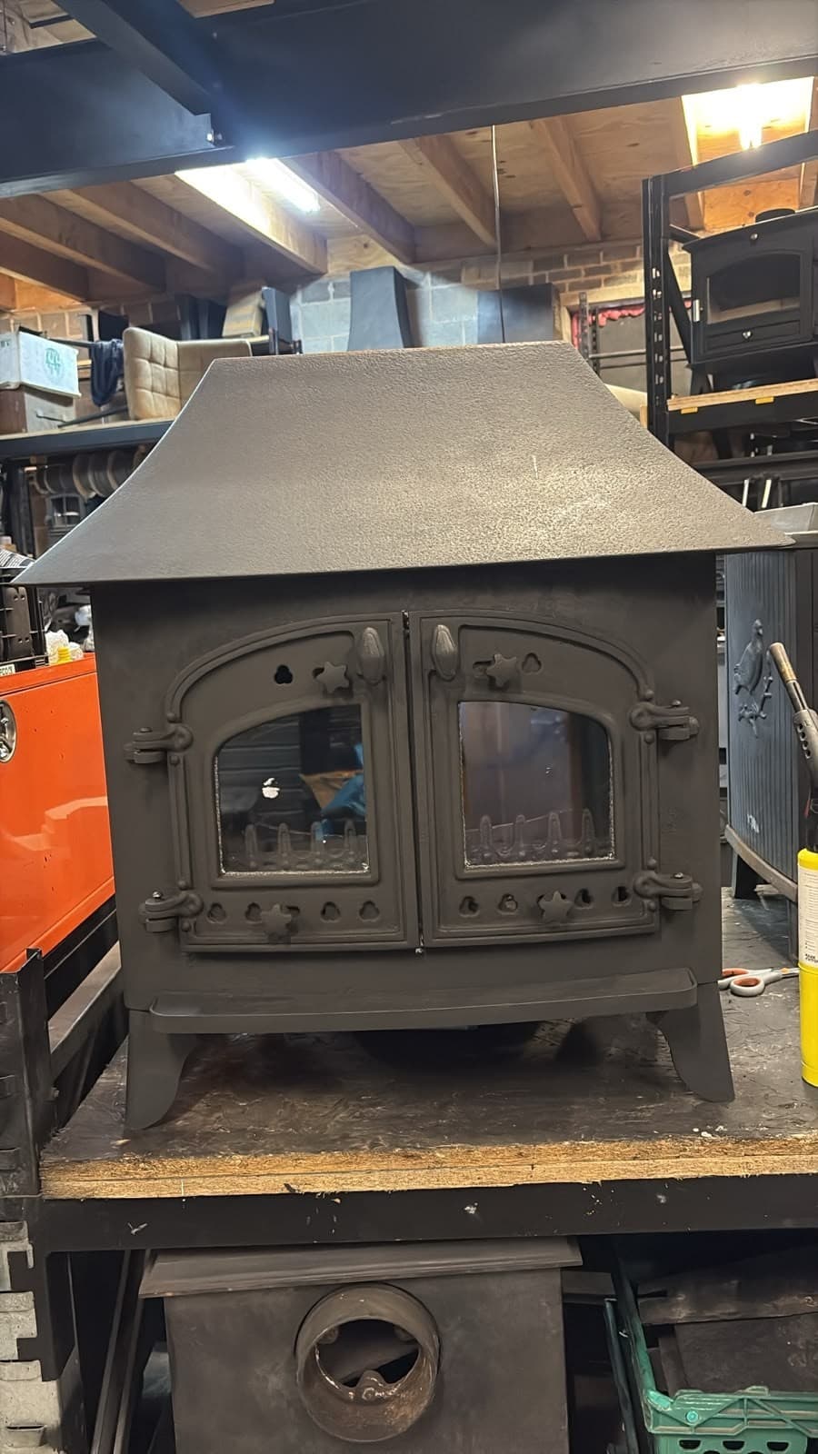 Villager A RANGE Stove, 16kW, MULTIFUEL, COAL (log,wood+burner), 🚚🚚🚚🚚 — view 5