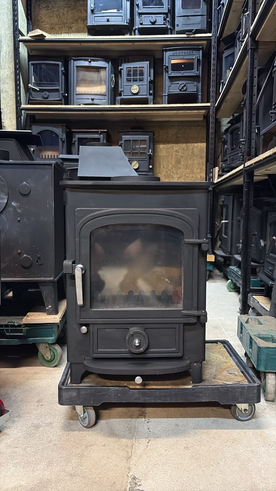 Clearview PIONEER 400 Stove, 5kW, MULTIFUEL, (log,wood+burner)๐๐๐๐๐๐
