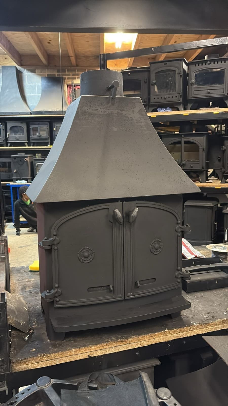 Yeoman Devon Stove 9Kw, CANOPY STOVE, Multifuel, (log,wood+burner), ๐๐ ๐ 3