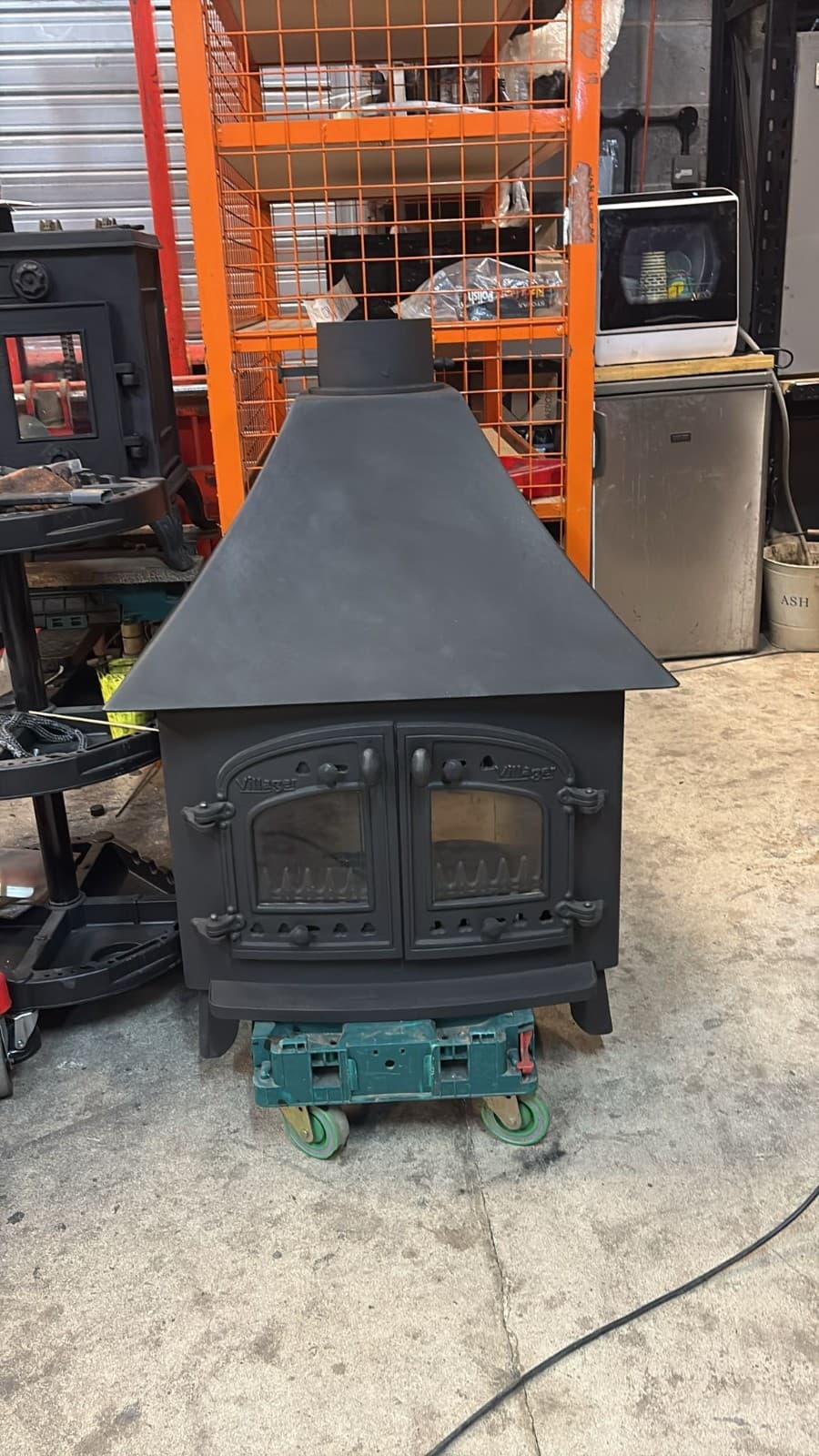 Villager A RANGE Stove, 16kW, MULTIFUEL, COAL (log,wood+burner), ๐๐๐๐ 5