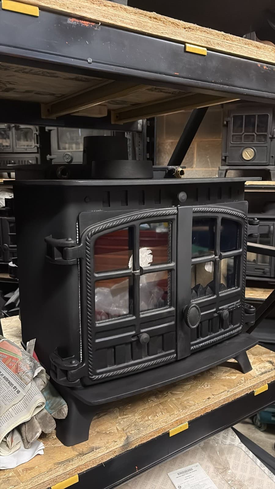Hunter Herald 8 Stove 8kw, COAL, MULTIFUEL, (log,wood+burner), DELIVERY ๐๐ 4