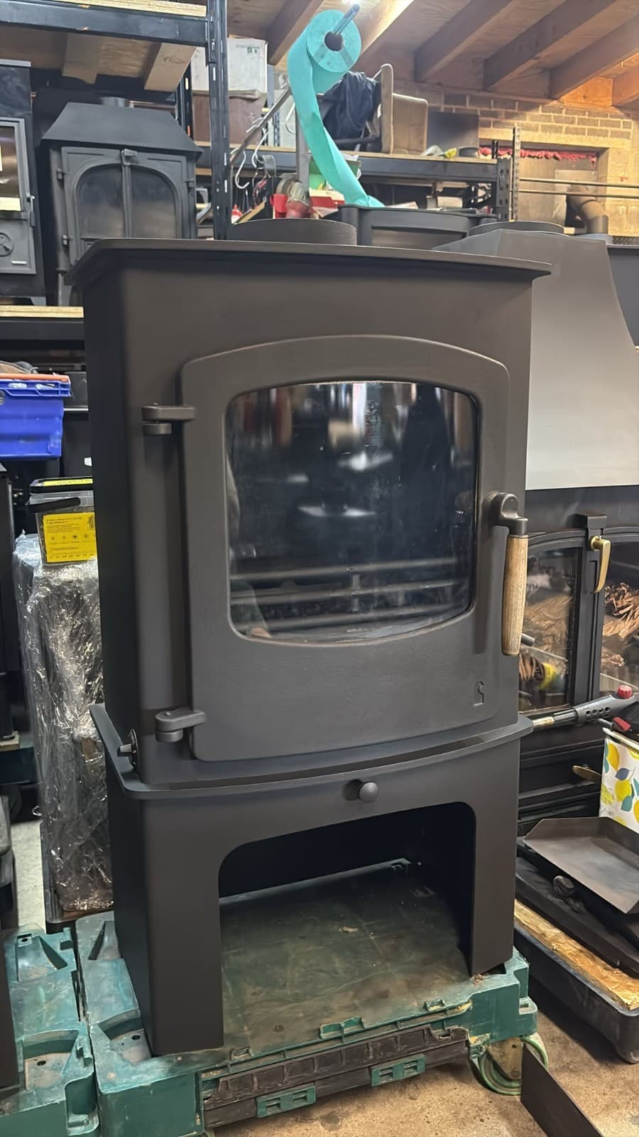 CHARNWOOD COVE 2, BOILER STOVE 11 Kw Multi Fuel Defra Stove RRP £3366🔥 BOILER — view 2
