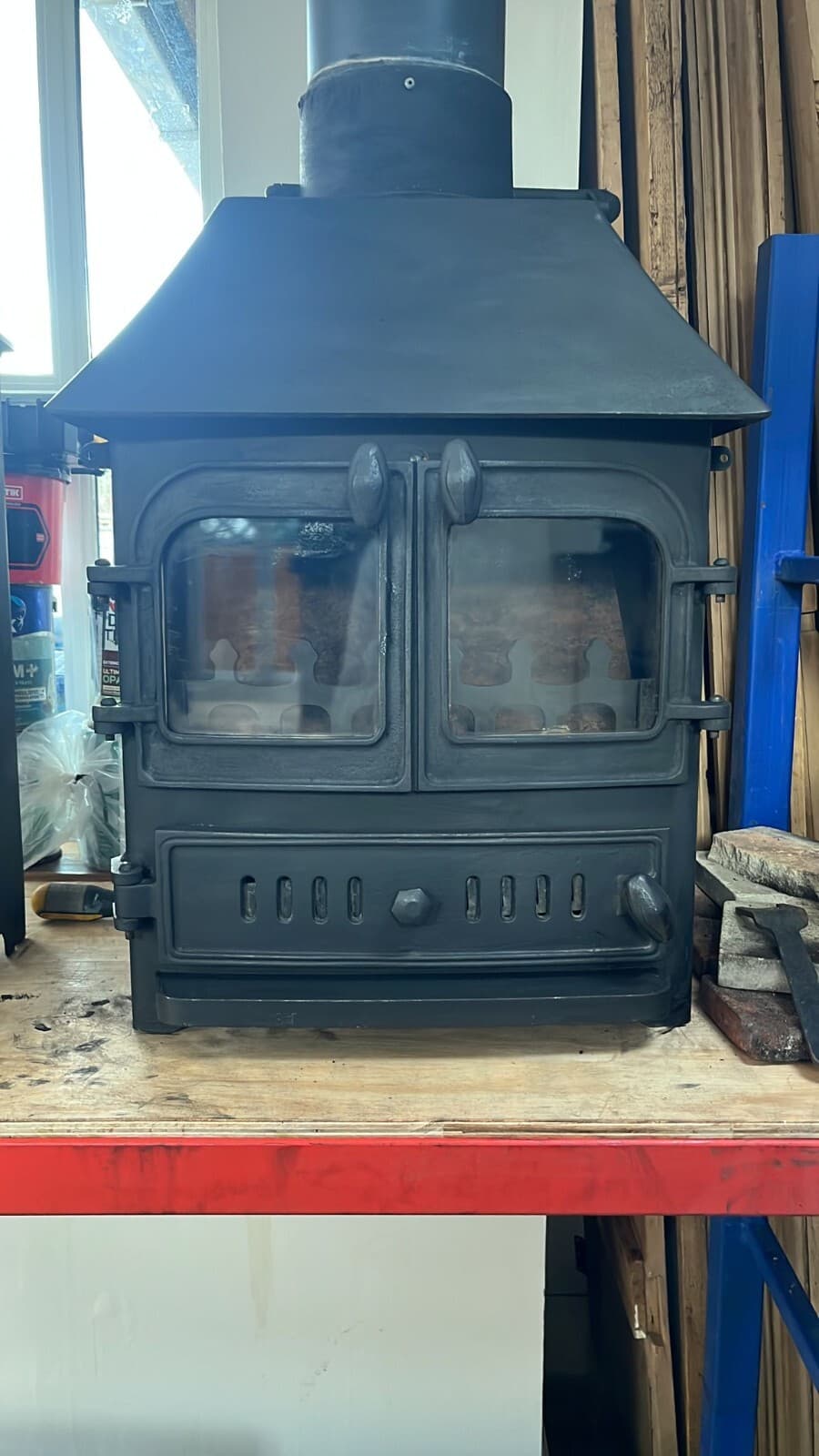 Villager Chelsea Duo Stove, 5kW, MULTIFUEL, (log,wood+burner), DEFRA 🚚🚚