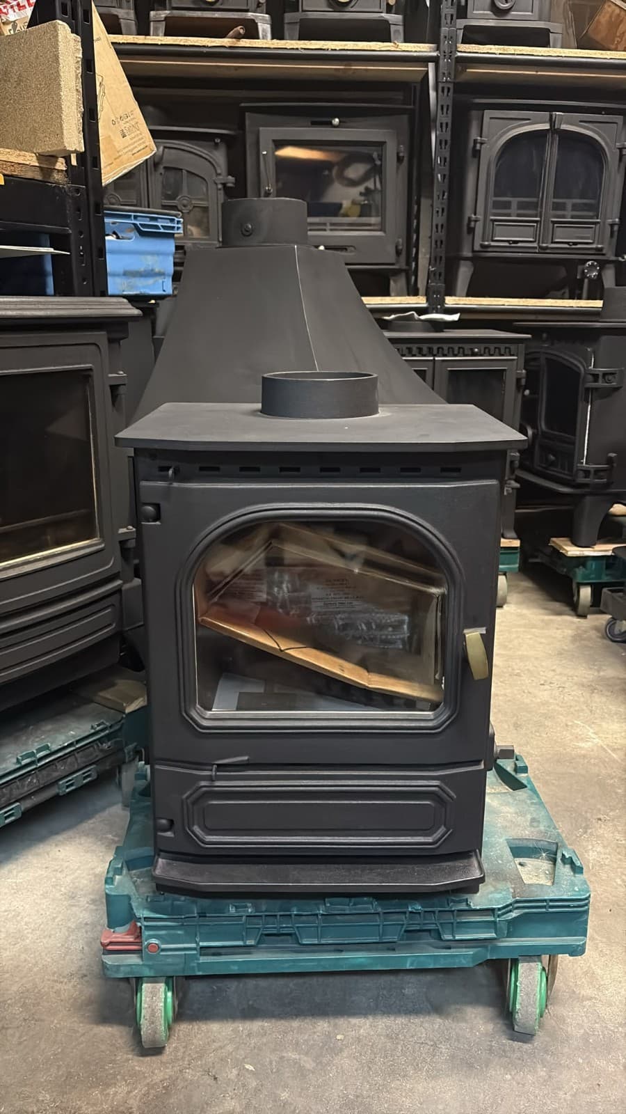 Dunsley Highlander 5 Stove 5kw, BOILER, MULTIFUEL, (log,wood+burner), DEFRA, ๐ โ view 4