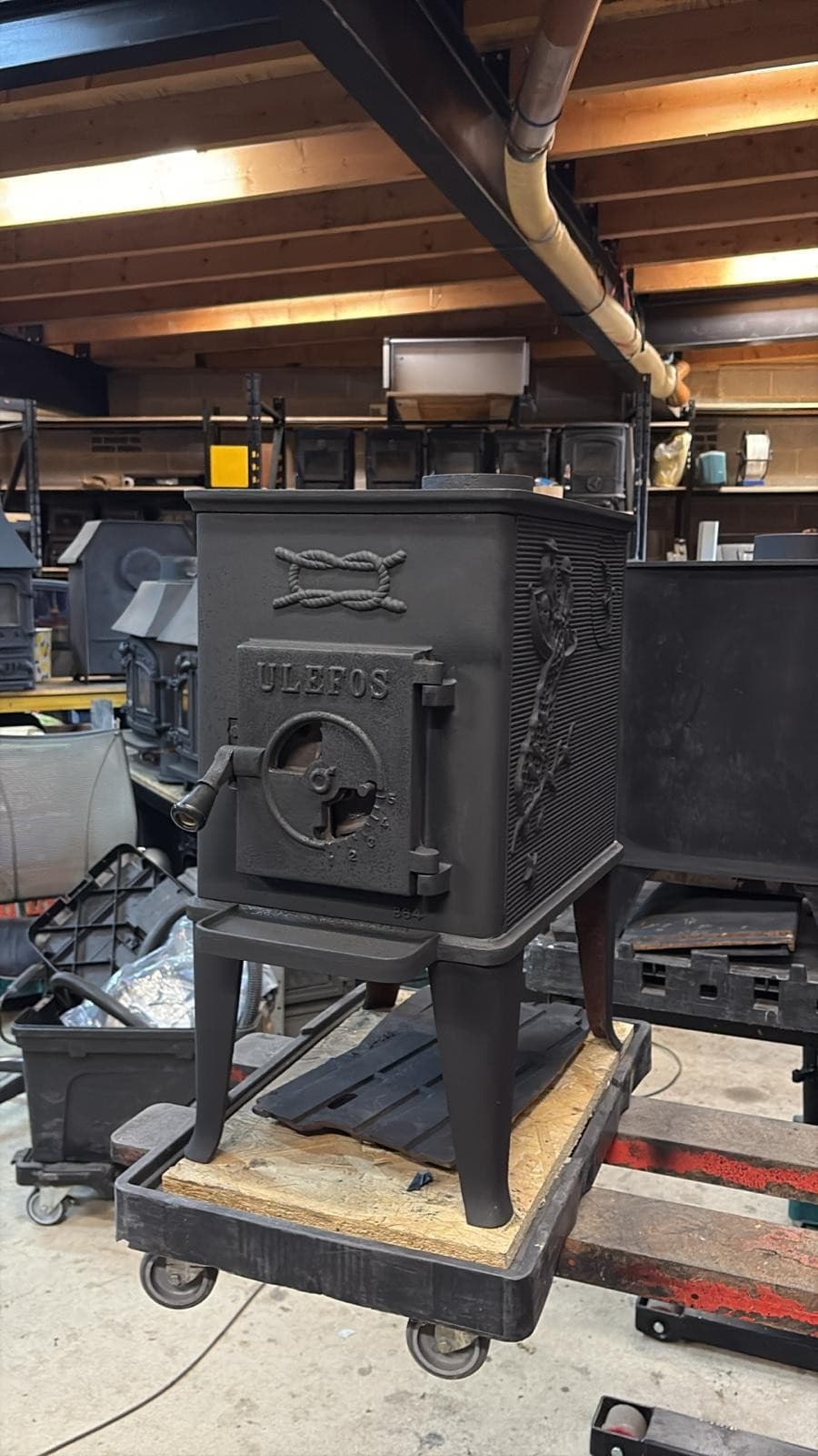 ULEFOS JOTUL 602 wood burning stove, WoodBurner, (log,wood+burner)๐๐ 4