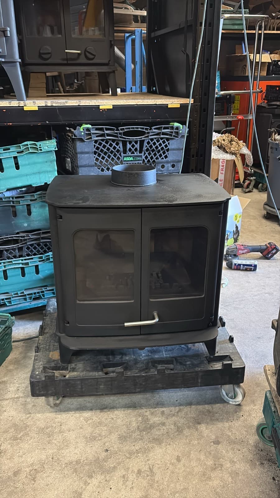 Morso 08 Stove MULTIFUEL, (log,wood+burner), DEFRA, 10kw free delivery — view 2