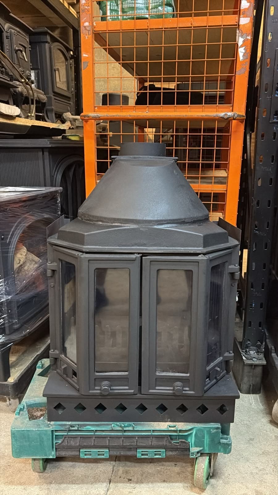 Original Dovre 1800 STOVE, MULTIFUEL,COAL(log,wood+burner) ๐๐