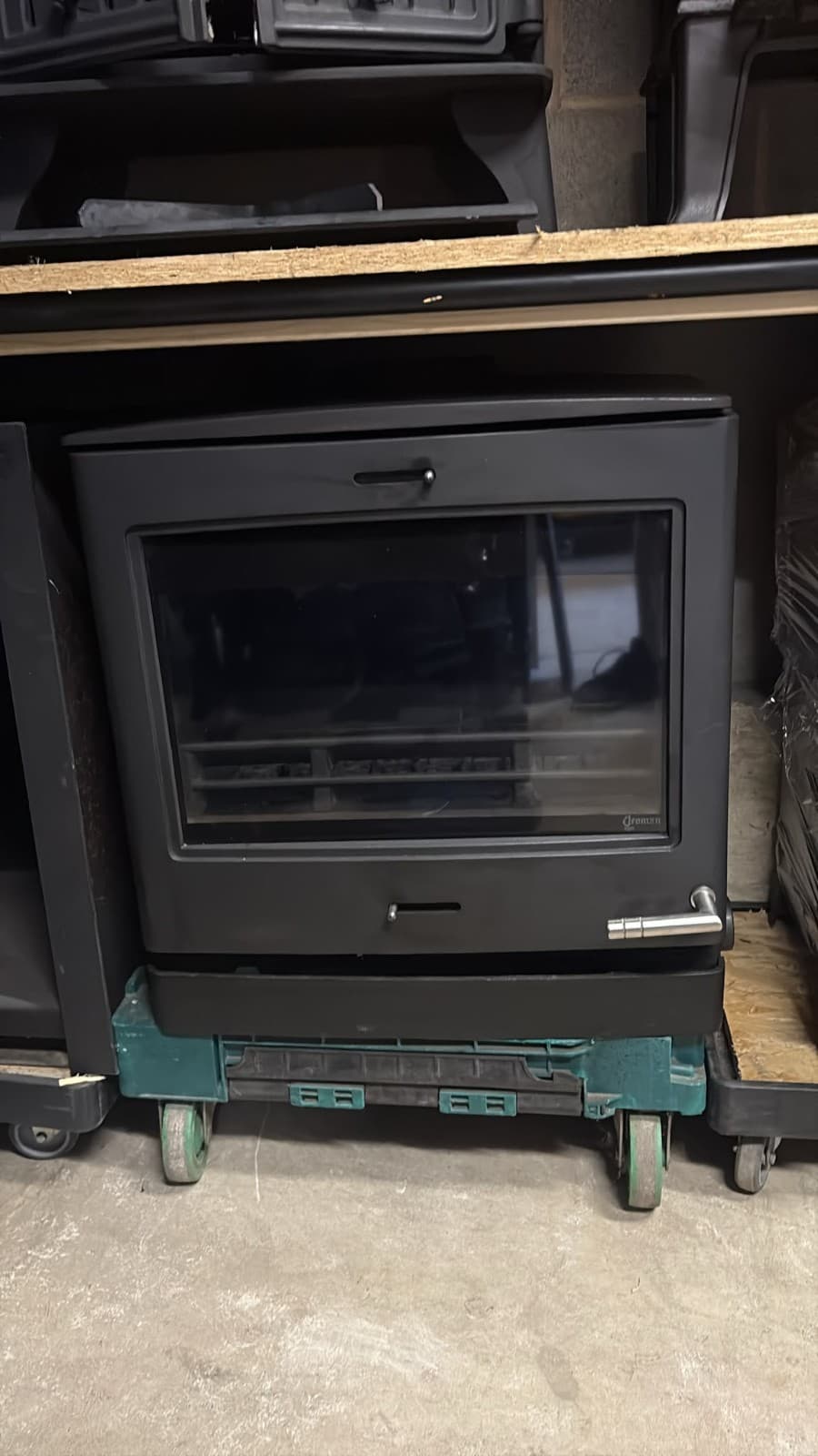 YEOMAN CL8, STOVE 8kW, Muiltifuel Stove COAL LOGBURNER (log,wood+burner), ๐๐ โ view 4