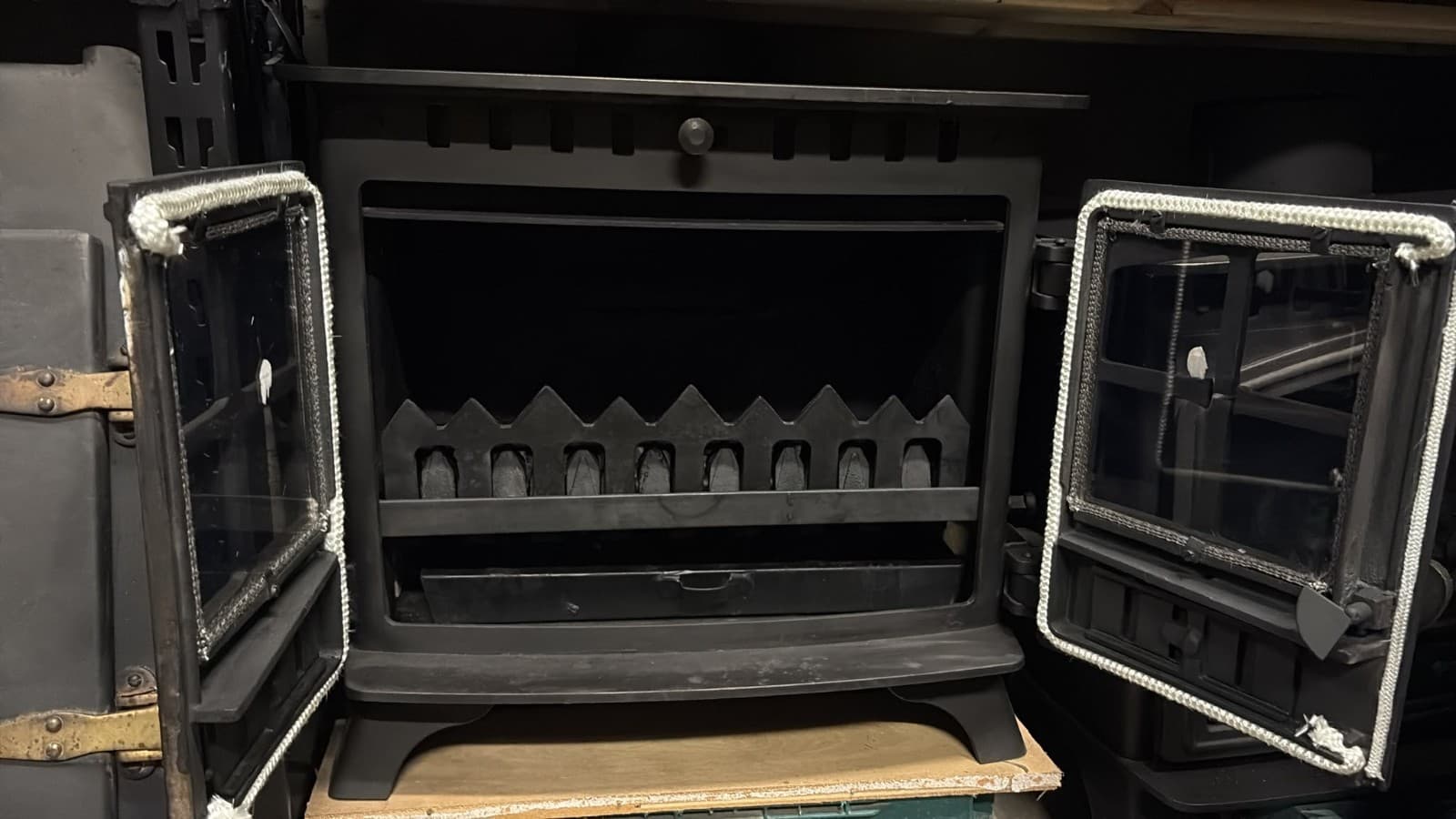 Hunter Herald 8 Stove 8kw, BOILER, MULTIFUEL, COAL (log,wood+burner), ๐๐ โ view 4