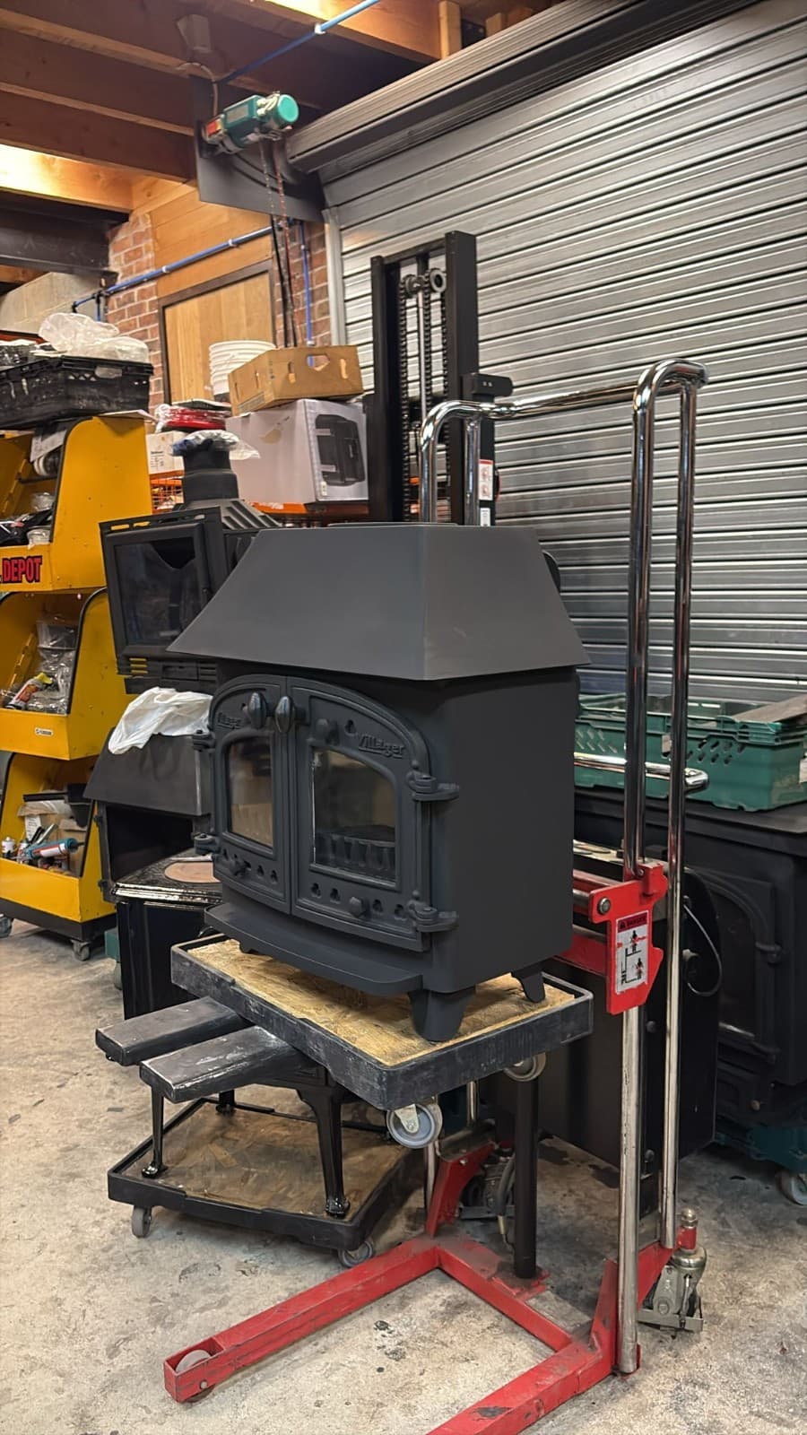 Villager B range 7kw, Stove, MULTIFUEL, (log,wood+burner), DEFRA, eco stove๐๐ 2
