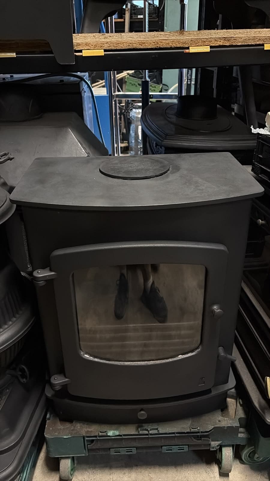 CHARNWOOD COVE 2, BOILER STOVE 11 Kw Multi Fuel Defra Stove RRP £3266🔥 BOILER — view 2