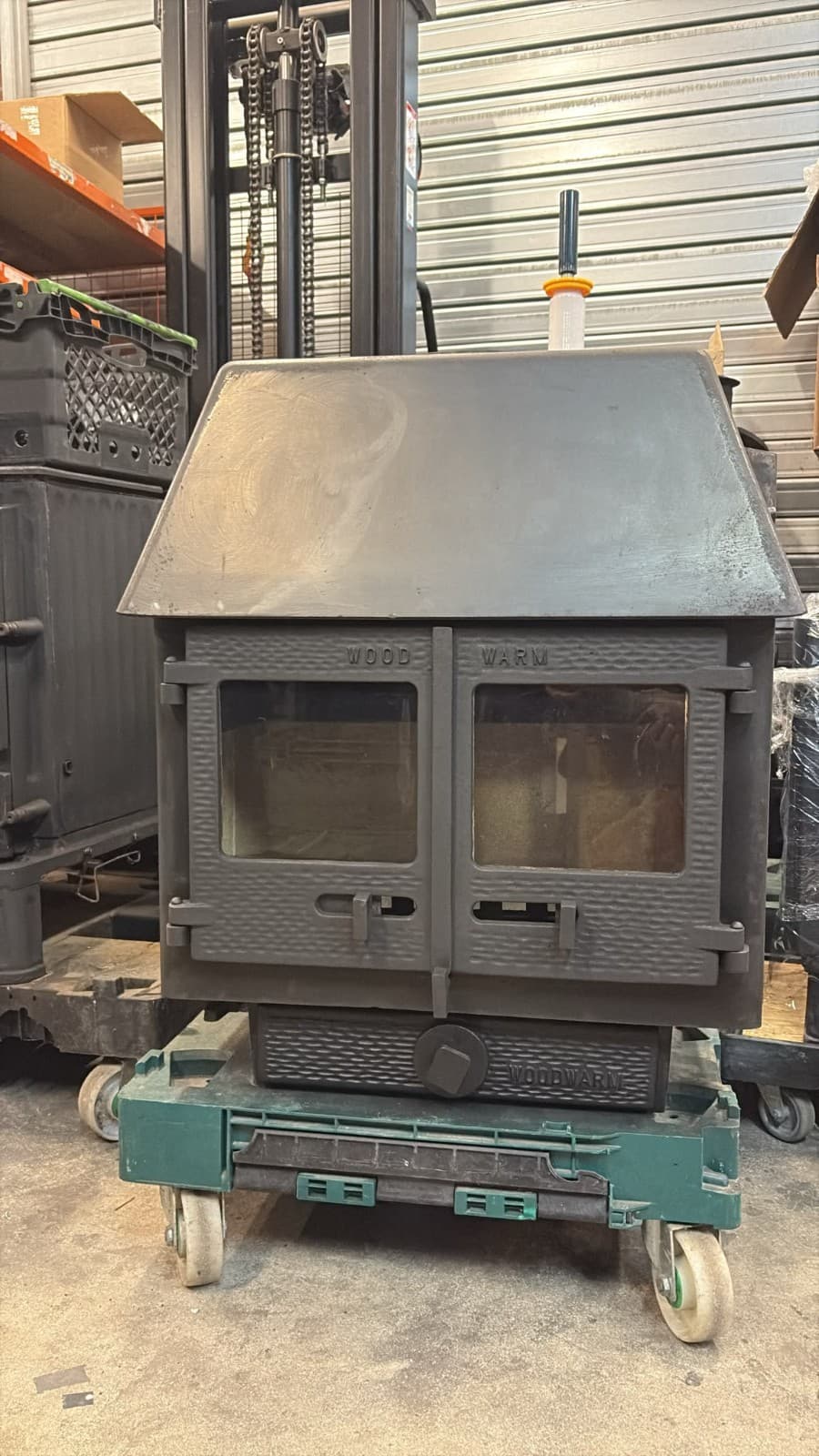 Woodwarm Fireblaze Stove, 8Kw MULTI FUEL (log,wood+burner), 🚚🚚 — view 3