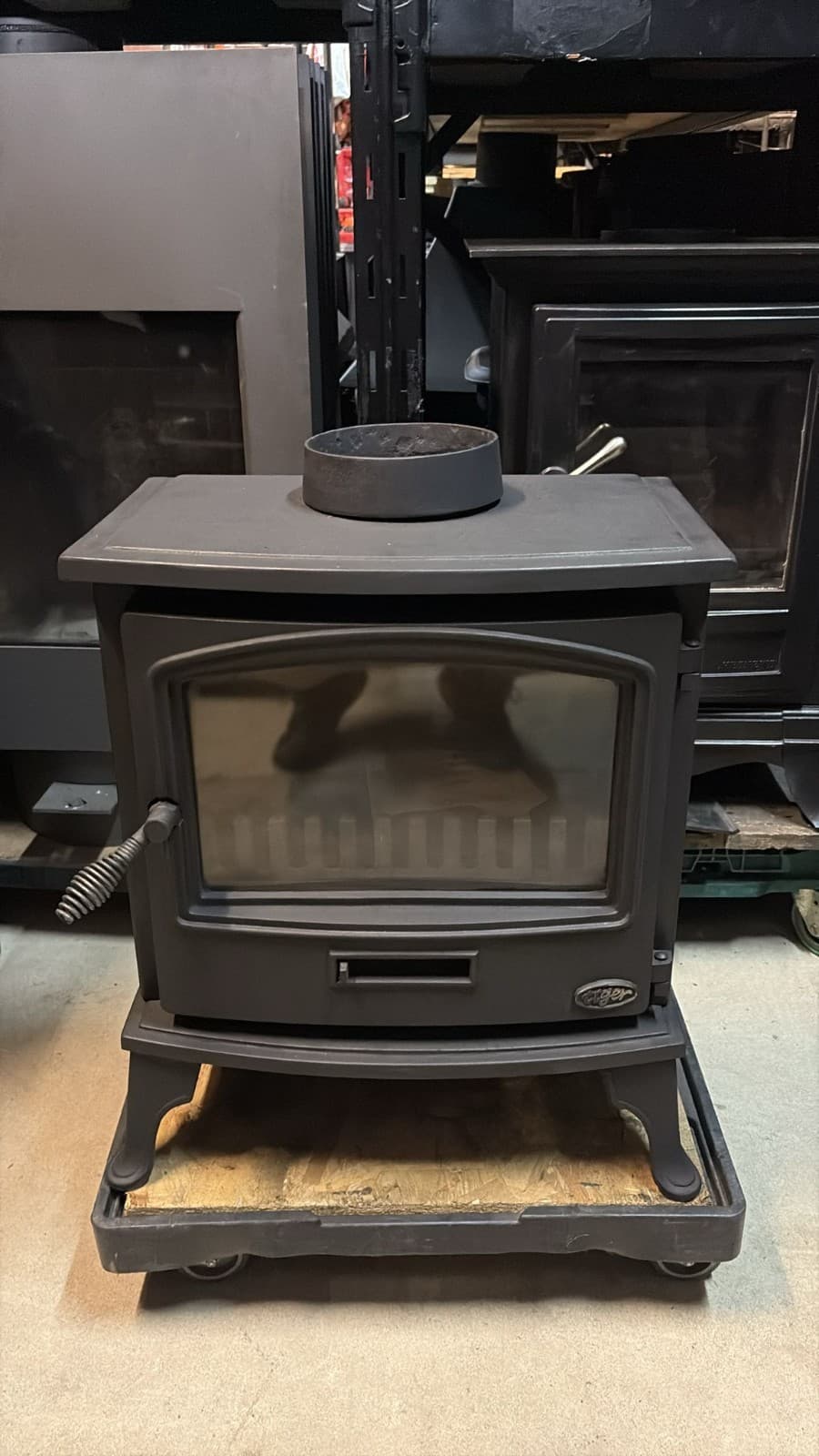 Tiger "Gallery" STOVE 5KW MULTIFUEL, (log,wood+burner), DEFRA, ๐๐๐ โ view 3