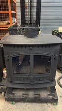Hunter Herald 80B BOILER Stove, 20KW, MULTI-FUEL, (log,wood+burner) BOILER 🚚🚚