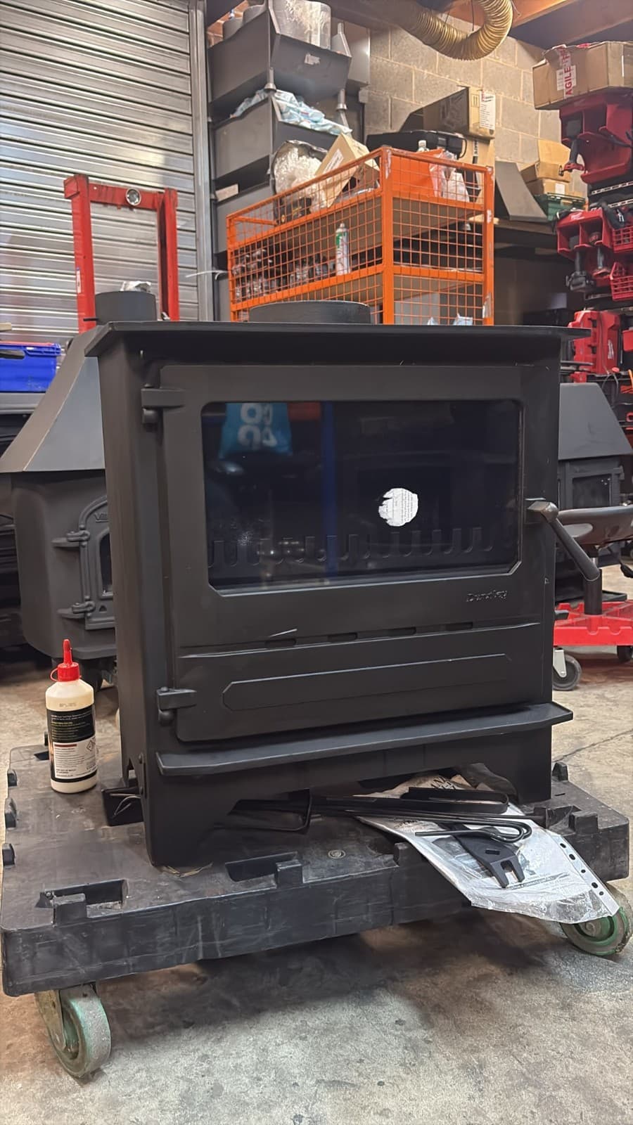Dunsley Highlander 8 Stove 8kw, BOILER, MULTIFUEL, (log,wood+burner), DEFRA, ๐ โ view 4